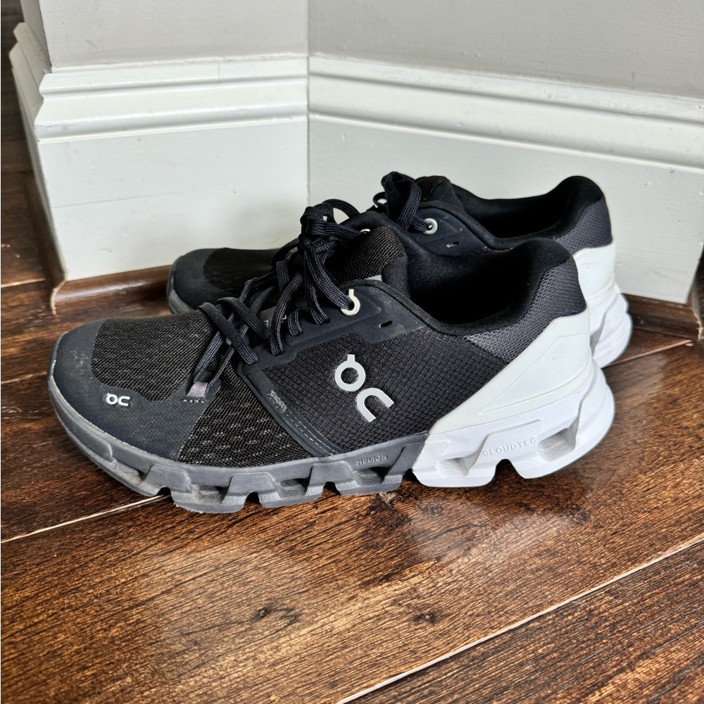 On Running Black Athletic Shoes